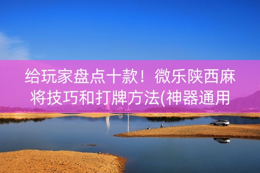 给玩家盘点十款！微乐陕西麻将技巧和打牌方法(神器通用版)