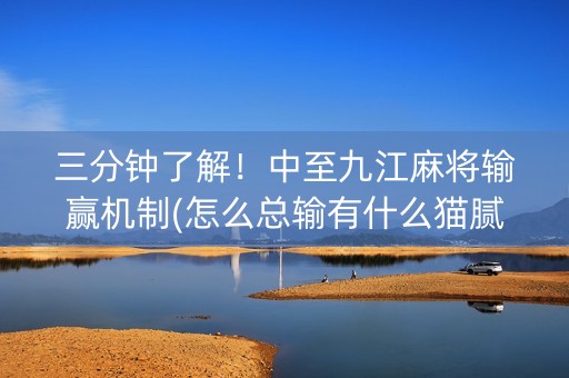 三分钟了解！中至九江麻将输赢机制(怎么总输有什么猫腻)