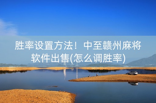 胜率设置方法！中至赣州麻将软件出售(怎么调胜率)