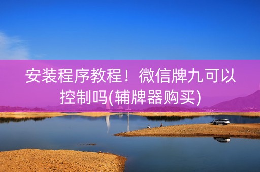 安装程序教程！微信牌九可以控制吗(辅牌器购买)