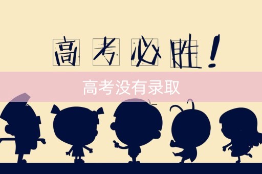 高考没有录取