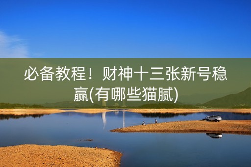 必备教程！财神十三张新号稳赢(有哪些猫腻)