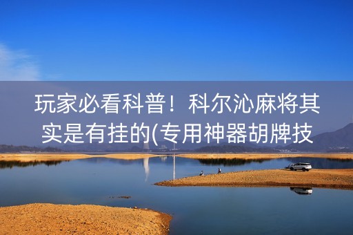 玩家必看科普！科尔沁麻将其实是有挂的(专用神器胡牌技巧)