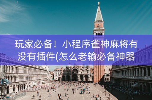 玩家必备！小程序雀神麻将有没有插件(怎么老输必备神器)