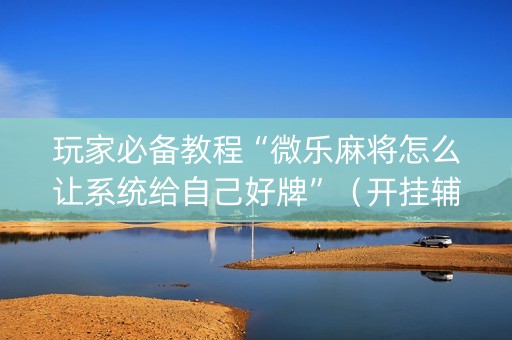 玩家必备教程“微乐麻将怎么让系统给自己好牌”（开挂辅助器脚本)