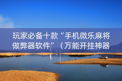玩家必备十款“手机微乐麻将做弊器软件”（万能开挂神器)