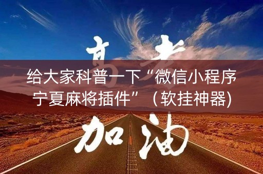 给大家科普一下“微信小程序宁夏麻将插件”（软挂神器)
