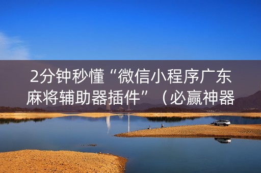 2分钟秒懂“微信小程序广东麻将辅助器插件”（必赢神器免费安装)