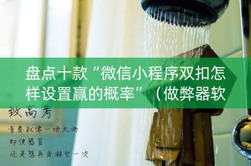盘点十款“微信小程序双扣怎样设置赢的概率”（做弊器软件下载)