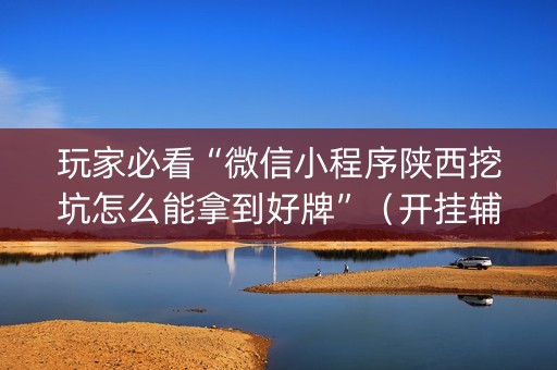 玩家必看“微信小程序陕西挖坑怎么能拿到好牌”（开挂辅助器插件)