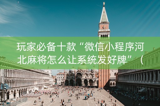 玩家必备十款“微信小程序河北麻将怎么让系统发好牌”（辅助器下载)