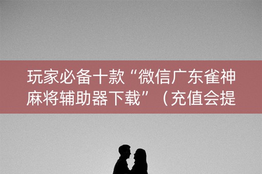 详细阅读:玩家必备十款“微信广东雀神麻将辅助器下载”(充值会提高胜率么) 玩家必备十款“微信广东雀神麻将辅助器下载”(充值会提高胜率么)