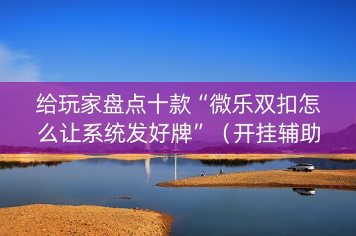 给玩家盘点十款“微乐双扣怎么让系统发好牌”（开挂辅助插件)
