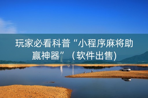 玩家必看科普“小程序麻将助赢神器”（软件出售)
