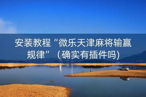 安装教程“微乐天津麻将输赢规律”（确实有插件吗)