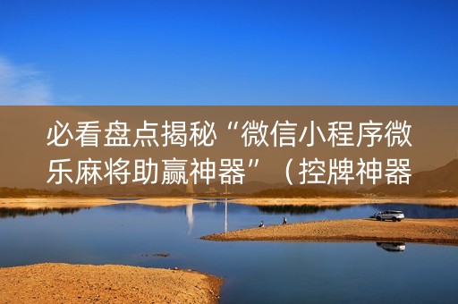 必看盘点揭秘“微信小程序微乐麻将助赢神器”（控牌神器)