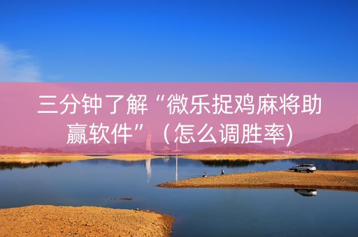 三分钟了解“微乐捉鸡麻将助赢软件”（怎么调胜率)