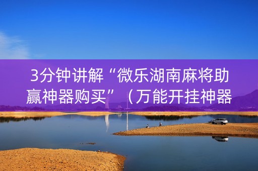 3分钟讲解“微乐湖南麻将助赢神器购买”（万能开挂神器)
