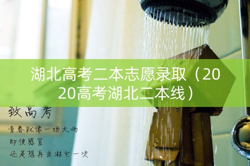 湖北高考二本志愿录取（2020高考湖北二本线）