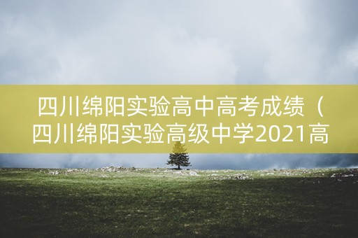 四川绵阳实验高中高考成绩（四川绵阳实验高级中学2021高考）