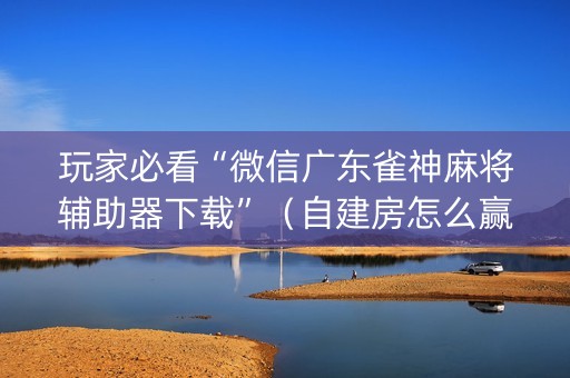 玩家必看“微信广东雀神麻将辅助器下载”（自建房怎么赢)