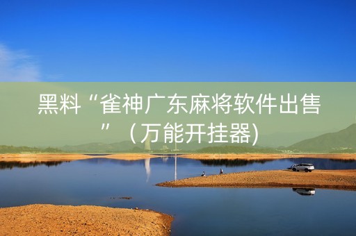 黑料“雀神广东麻将软件出售”（万能开挂器)