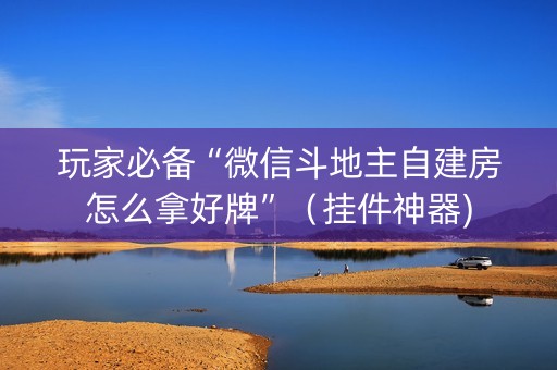 玩家必备“微信斗地主自建房怎么拿好牌”（挂件神器)