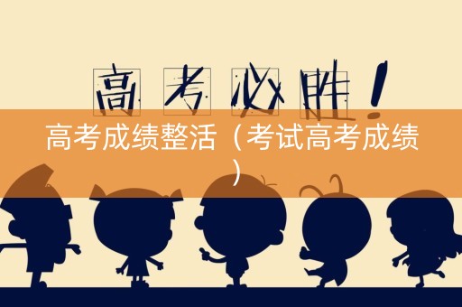 高考成绩整活（考试高考成绩）