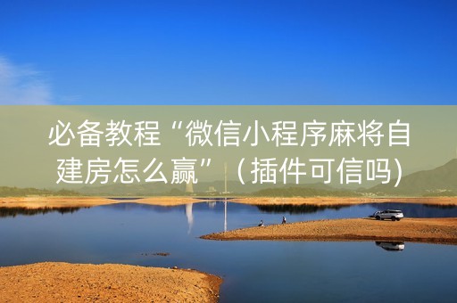 必备教程“微信小程序麻将自建房怎么赢”（插件可信吗)