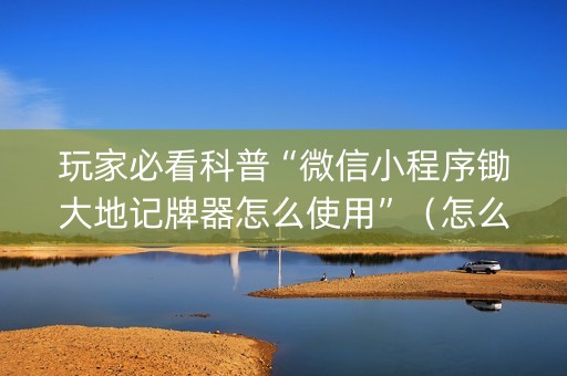 玩家必看科普“微信小程序锄大地记牌器怎么使用”（怎么设置才能赢)