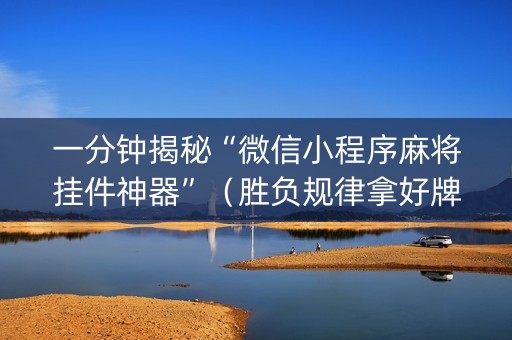 一分钟揭秘“微信小程序麻将挂件神器”（胜负规律拿好牌)