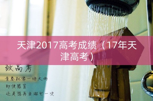 天津2017高考成绩（17年天津高考）