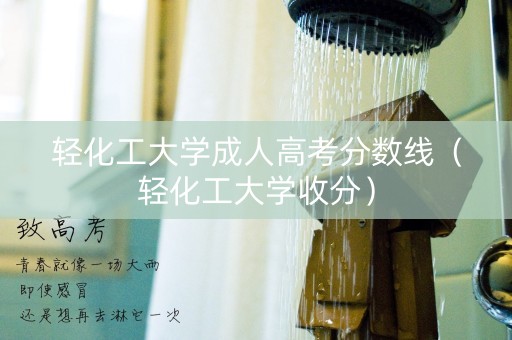 轻化工大学成人高考分数线（轻化工大学收分）