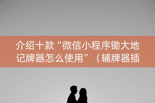 介绍十款“微信小程序锄大地记牌器怎么使用”（辅牌器插件购买)