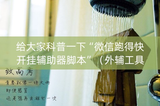 给大家科普一下“微信跑得快开挂辅助器脚本”（外辅工具)