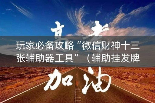 玩家必备攻略“微信财神十三张辅助器工具”（辅助挂发牌规律)