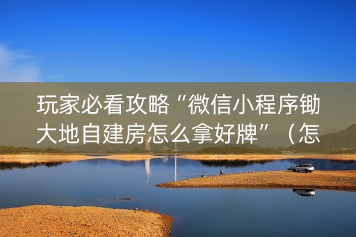 玩家必看攻略“微信小程序锄大地自建房怎么拿好牌”（怎么调胜率)