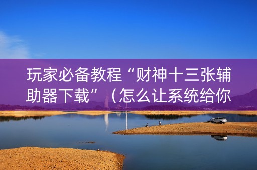 玩家必备教程“财神十三张辅助器下载”（怎么让系统给你发好牌)