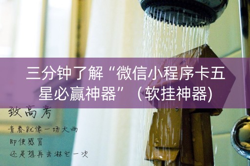 三分钟了解“微信小程序卡五星必赢神器”（软挂神器)