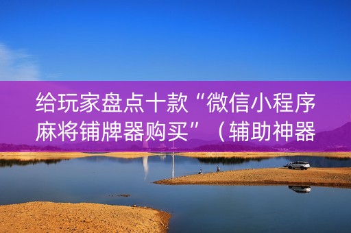 给玩家盘点十款“微信小程序麻将铺牌器购买”（辅助神器免费)