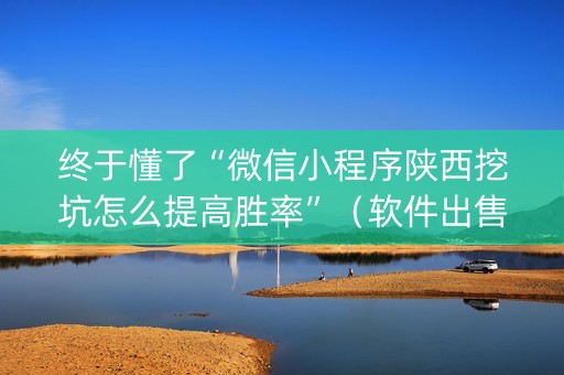 终于懂了“微信小程序陕西挖坑怎么提高胜率”（软件出售)