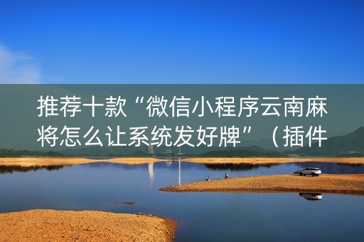 推荐十款“微信小程序云南麻将怎么让系统发好牌”（插件可信吗)
