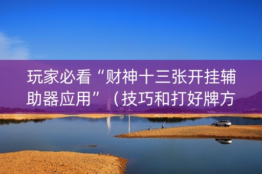 玩家必看“财神十三张开挂辅助器应用”（技巧和打好牌方法)