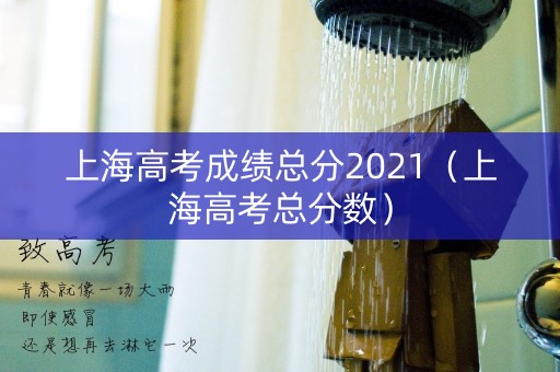 上海高考成绩总分2021（上海高考总分数）