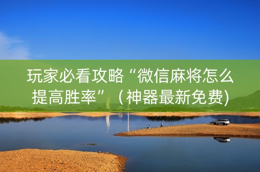 玩家必看攻略“微信麻将怎么提高胜率”（神器最新免费)