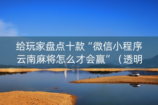 给玩家盘点十款“微信小程序云南麻将怎么才会赢”（透明器教程)