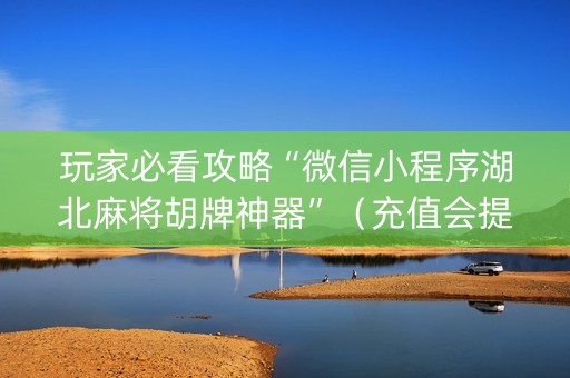 玩家必看攻略“微信小程序湖北麻将胡牌神器”（充值会提高胜率么)