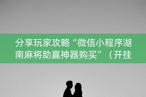 分享玩家攻略“微信小程序湖南麻将助赢神器购买”（开挂辅助插件)