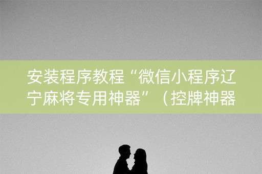 安装程序教程“微信小程序辽宁麻将专用神器”（控牌神器)