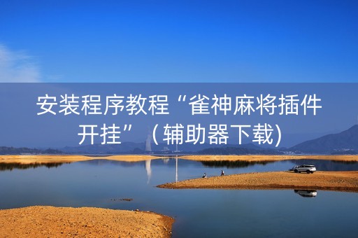 安装程序教程“雀神麻将插件开挂”（辅助器下载)